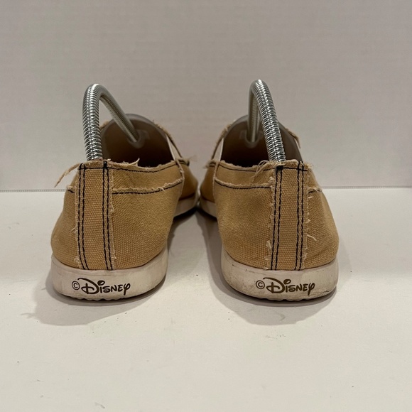 Crocs Disney Mickey Mouse Women’s Tan Canvas Slip On Shoes Loafers Shoes Size 10 - Picture 8 of 15